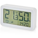 Nedis Pametni Klimatski Senzor SmartLife Zigbee 3.0 z LCD Zaslonom, Bela, (5000277683) | Shoptok.si