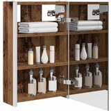  Kupaonski ormar s ogledalom Staro drvo 33 x 11,5 x 50 cm | shoptok.hr