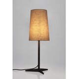 BIZZOTTO Crna/bež metalna stolna lampa s tekstilnim sjenilom (visina 60 cm) Assam – | shoptok.hr
