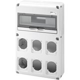 GEWISS Razvodna tabla 14M+6 priključna polja 16/32A IP44/67-IP65 68QDIN | ePonuda.com