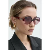 Guess Sončna očala ženska, roza barva, GU7911_5571Y
