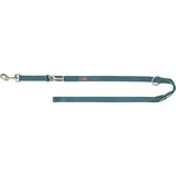 Trixie nastavljiv povodec za pse Premium M-L 2 m/20 mm petrol | Shoptok.si