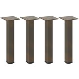  Noge stolića za kavu 4 kom antracit 42-44 cm čelikstol | shoptok.hr