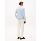 Tommy Hilfiger Pulover 'Essential' mornarska / svetlo modra / rdeča / bela | Shoptok.si