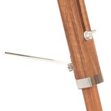  Podna svjetiljka s tronošcem medeno-siva od tikovine 141 cm | shoptok.hr