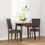 vidaXL Jedilni stoli z blazinami 2 kosa Brown Solid Wood Rubber Cene