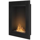  InFire - Ugrađeni bio-kamin 79x55 cm 3kW crni | Eponuda.com