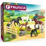 Faunica: 25-delni komplet igrač z lipicanci -