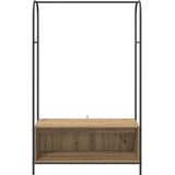  Stalak za odjeću Smeđi hrast 100 x 44 x 160 cm | Eponuda.ba