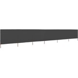  Vjetrobran sa 6 panela od tkanine 800 x 80 cm sivi | Eponuda.ba