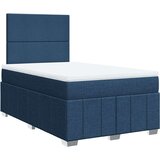 vidaXL Krevet s oprugama i madracem plavi 120 x 190 cm od tkanine | shoptok.hr