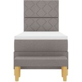 Box Spring Krevet s madracem i klupom Taupe 80x200 cm Tkanina | shoptok.hr