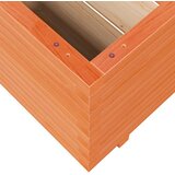  Vrtna sadilica voštano smeđe boje 110x110x49,5 cm od borovine | shoptok.hr
