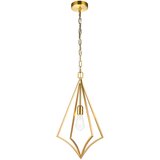 Elstead Lighting Elstead Feiss Nico Viseča stropna svetilka iz žičnatega okvirja, polirana medenina, (22098667) | Shoptok.si