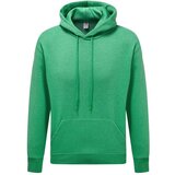 Fruit Of The Loom Zielona bluza męska z kapturem Hooded Sweat | shoptok.hr