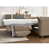 Bobochic Paris Bež sklopiva sofa 214 cm Ernest – | shoptok.hr