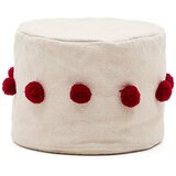 Kave Home Rdeč/bež tabure Manua – | Shoptok.si