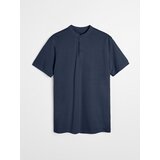 Sinsay Pamučna polo majica sa stojećim ovratnikom | shoptok.hr