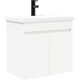 vidaXL Kopalniška omarica s tapo Bela 61 x 40 x 74,5 cm, (5000245260) | Shoptok.si