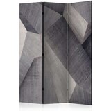  Paravan u 3 dijela - Abstract concrete blocks [Room Dividers] 135x172 Cijene