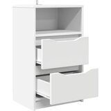  Noćni ormarići 2 pcs Bijelo 40 x 30 x 467 cm Konstruirano drvo | Eponuda.ba