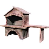 x kamin za roštiljanje krović, s patinom (dimenzija ložišta: 144 70 cm) Cijene
