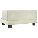 Krevet za pse krem 60 x 40 x 30 cm baršunasti | Eponuda.com