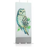 Flatyz Nature Owl ukrasna svijeća 6x15 cm