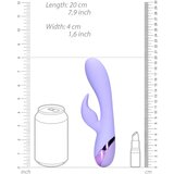 Shots Loveline - punjivi zečić vibrator za klitoris (ljubičasti) | shoptok.hr