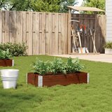 Maison Chic Vrtno korito - Greda - Cvetlični Lonec rjavo 100x50 cm trdna borovina, (21788544) | Shoptok.si