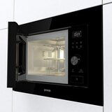 Gorenje BM201AG1BG ugradbena mikrovalna, crno staklo | shoptok.hr