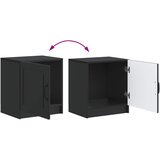  Noćni ormar 2 pcs Crna 43 x 34,5 x 47 cm Konstruirano drvo | shoptok.hr