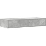  Ladice za krevet s ladicama Betonski sivi 100 x 36,5 x 16,5 cm | Eponuda.com