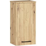 AKORD Fin Visoka Kopalniška Omara, 1 Vrata, Hrast Artisan, (5000332686) | Shoptok.si