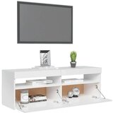 vidaXL TV ormarić s LED svjetlima visoki sjaj bijeli 120x35x40 cm | shoptok.hr