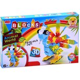  Kreativni set šarenih 3D kockica paun - 227kom | shoptok.hr