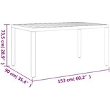 vidaXL 7-dijelni vrtni blagovaonski set crni aluminijski | shoptok.hr