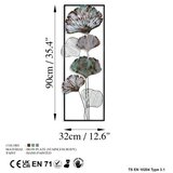 WALLXPERT Zidna dekoracija Slika 3, 32x90x4 cm, Šarena | Eponuda.ba
