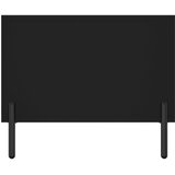  Stolić za kavu crni 102 x 50 x 40 cm od konstruiranog drva | shoptok.hr