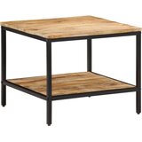  Stolić za kavu 55 x 55 x 45 cm od masivnog grubog drva manga | Shoptok.si