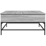  Stolić za kavu siva boja hasta 95 x 95 x 45 cm od drva i metala | Eponuda.ba