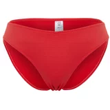 Trendyol Red Textured Bikini Bottoms