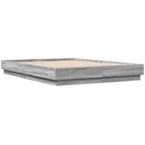  Okvir za krevet boja hrasta 150x200 cm od konstruiranog drva | shoptok.hr