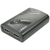 38409 DisplayPort / HDMI pretvarač [1x ženski konektor displayport - 2x ženski konektor HDMI] crna
