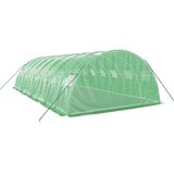  Staklenik s čeličnim okvirom zeleni 32 m² 8 x 4 x 2 m | shoptok.hr