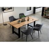Livetastic Naslanjač Samt, Siva | Shoptok.si