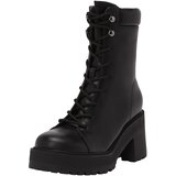 Guess Gležnarji z vezalkami 'LUAI' črna / srebrna | Shoptok.si