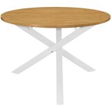 Blagovaonski stol bijeli 120 x 75 cm MDF | shoptok.hr