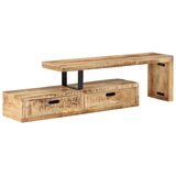 TV stalak (118-200) x 30 x 40 cm Masivno drvo boje manga | shoptok.hr