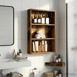  Kupaonski zidni ormarić Zidne Dimljeni Hrast 40 x 10 x 60,5 cm | shoptok.hr